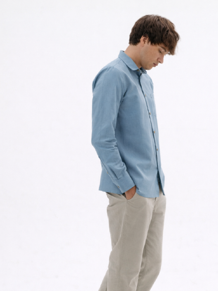 Рубашка Mont Blanc limited azure