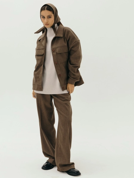 Брюки wool Classy limited chocolate line