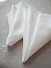 Полотенце льняное с мережкой белое