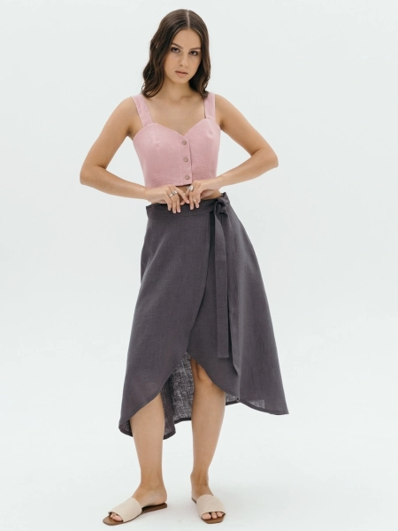 Кроп-топ Hawaii dusty rose