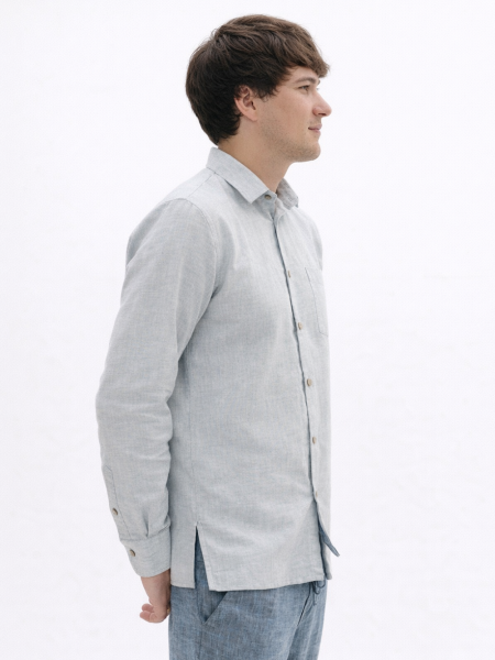 Рубашка Mont Blanc heavenly melange