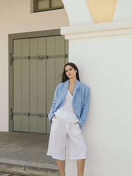 Шорты-бермуды Parisian white