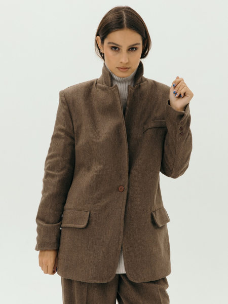 Жакет wool Parisian limited chocolate