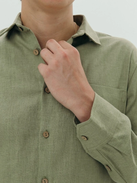 Рубашка Mont Blanc limited green