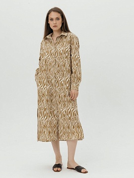 Платье-рубашка Fresh limited zebra