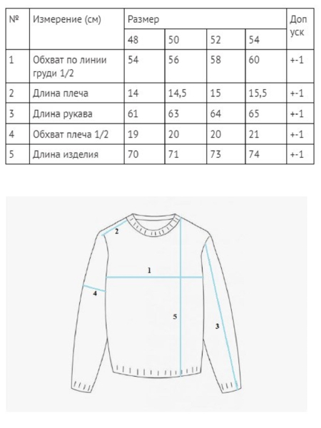 Пуловер Neckline graphite