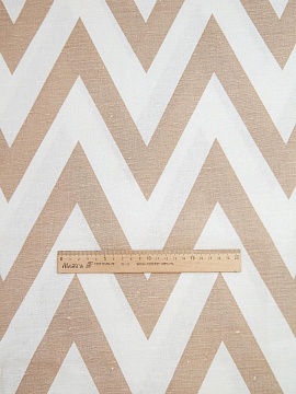 Ткань полульняная Зигзаг арт.4649