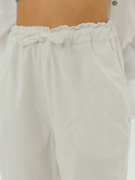 Брюки velvet Comfy white
