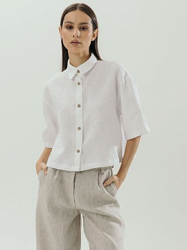 Рубашка Aura white