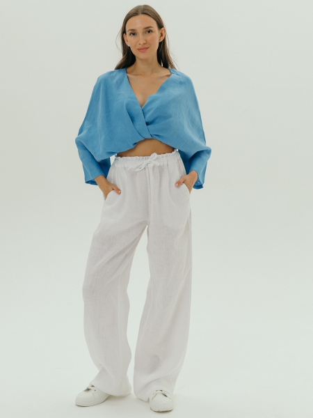 Брюки Comfy white