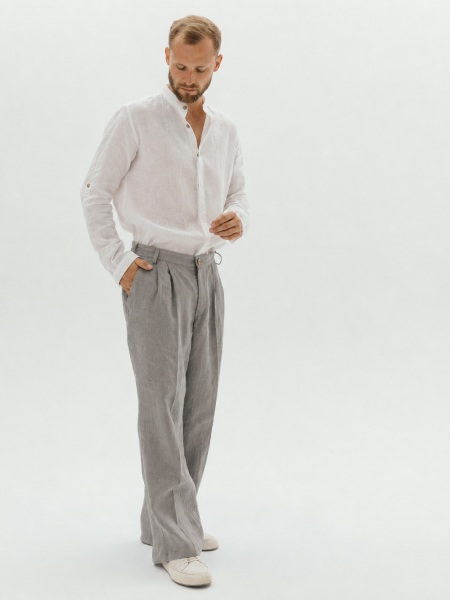 Брюки Wide limited grey