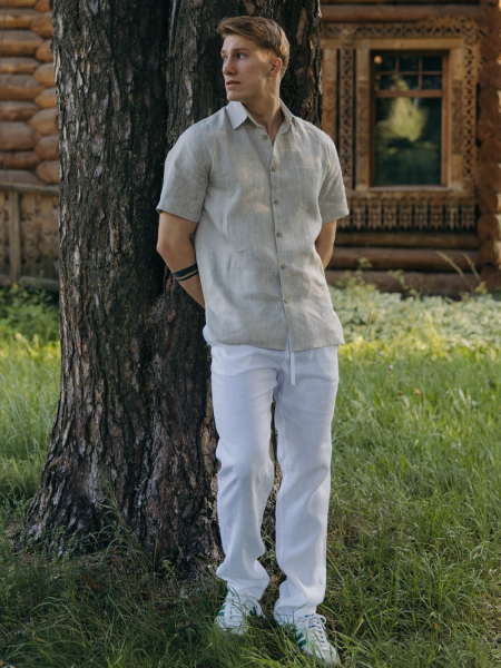 Рубашка Leon natural