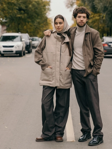 Брюки wool Classy limited chocolate