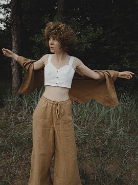 Кроп-топ Hawaii white