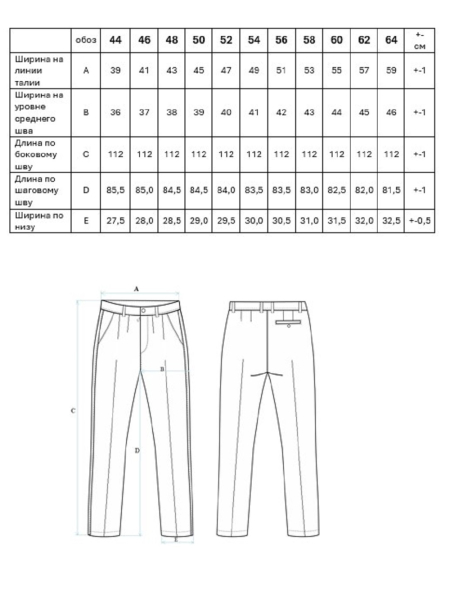 Брюки Wide limited cobalt