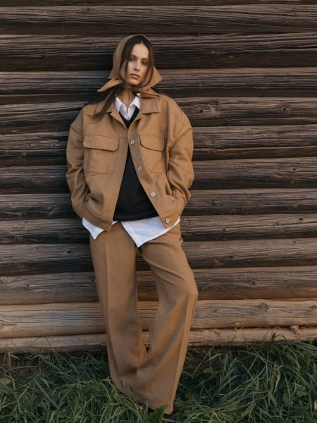 Куртка wool Bertha limited mustard