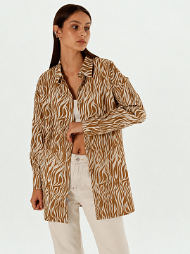 Рубашка Celine limited zebra