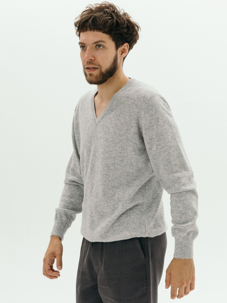 Пуловер Neckline limited grey