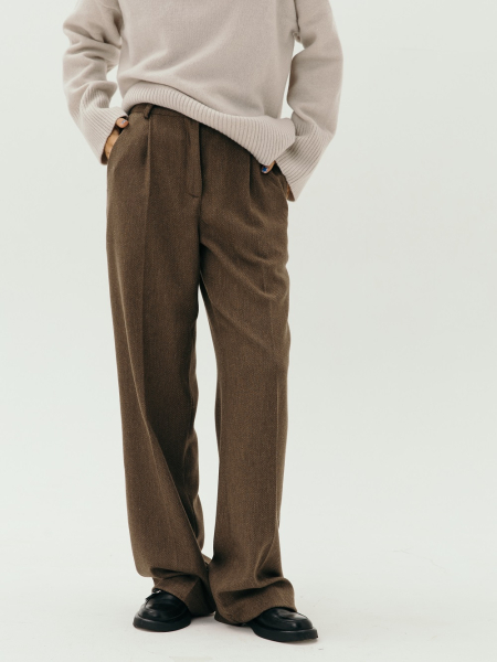 Брюки wool Classy limited chocolate line