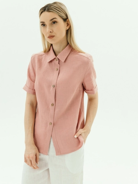 Рубашка Mira dusty rose