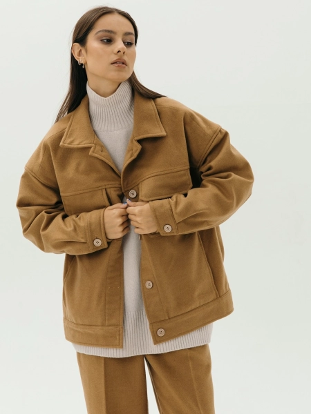 Куртка wool Bertha limited mustard