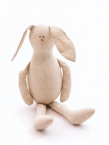 Льняной сувенир Зайчик