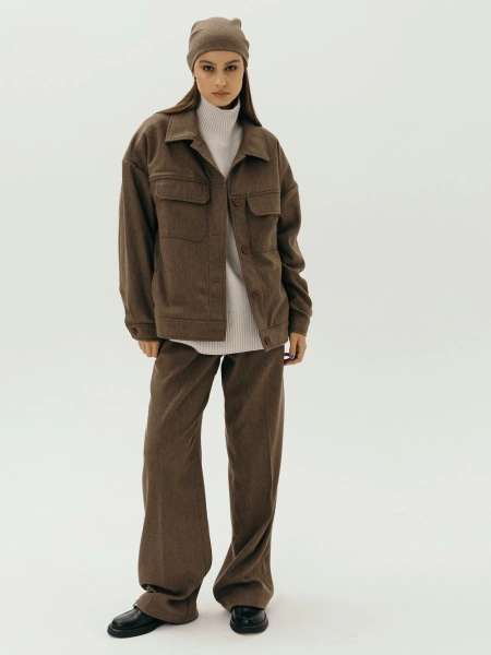 Куртка wool Bertha limited chocolate