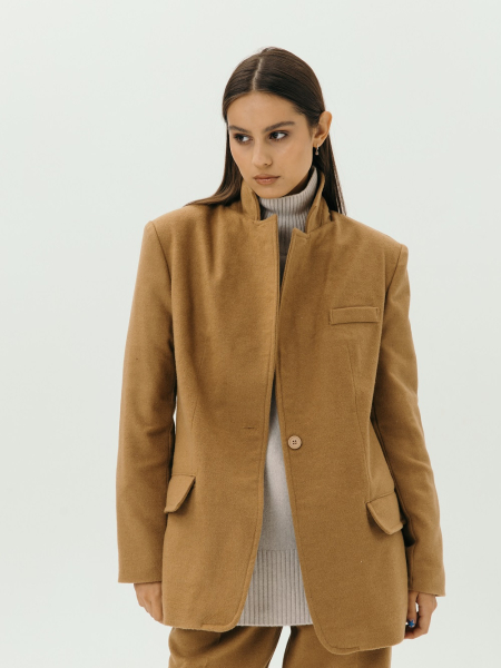 Жакет wool Parisian limited mustard