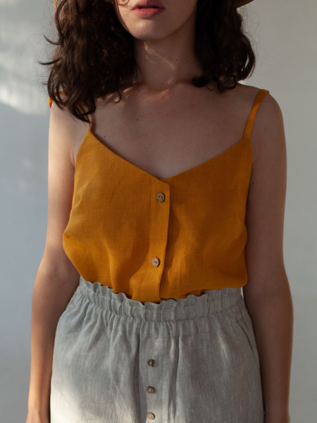Топ женский Salerno limited mustard