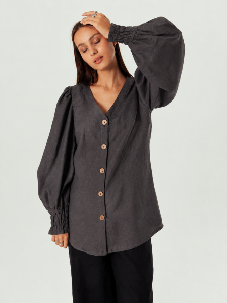 Блуза Muse graphite