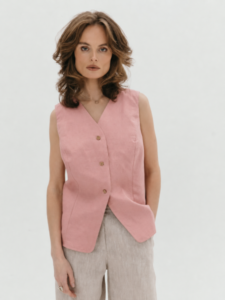 Жилетка Blues dusty rose