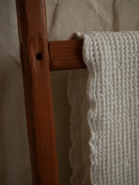 Полотенце умягченное Stone wash white