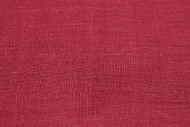 ОСТАТОК Льняная ткань декоративная Рубиновый кристалл