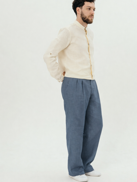 Брюки Wide limited cobalt