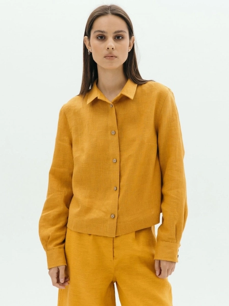 Рубашка Vivid limited mustard