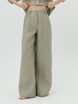 Брюки-палаццо Parisian limited sage