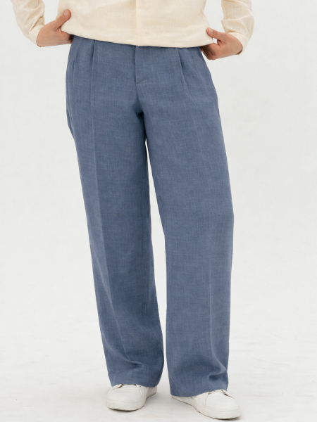 Брюки Wide limited cobalt