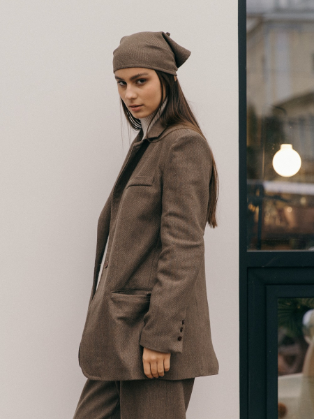 Жакет wool Parisian limited chocolate
