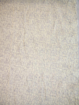 ОСТАТОК Льняная ткань Барро цвет фиолетовый арт.460В