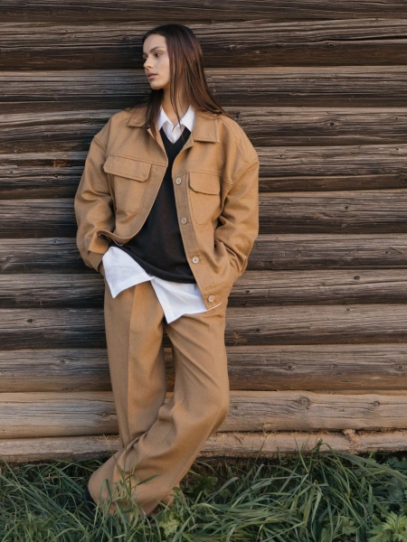 Куртка wool Bertha limited mustard