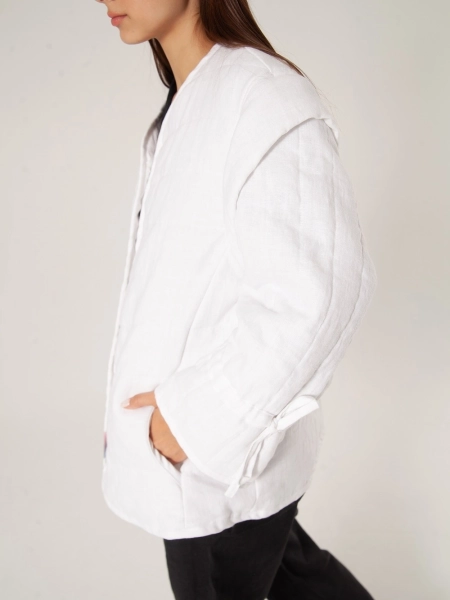 Куртка-жилет Boho white