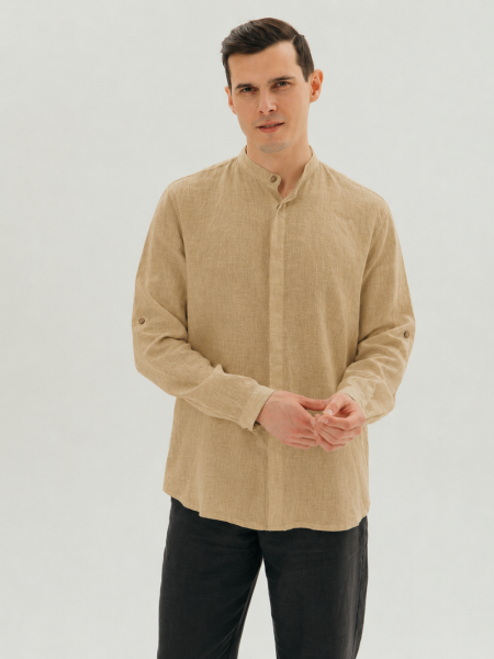 Рубашка Hugo limited caramel