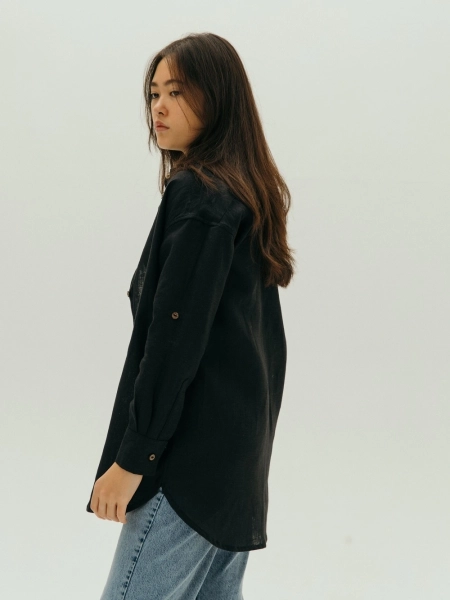Рубашка Celine black