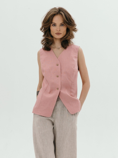Жилетка Blues dusty rose