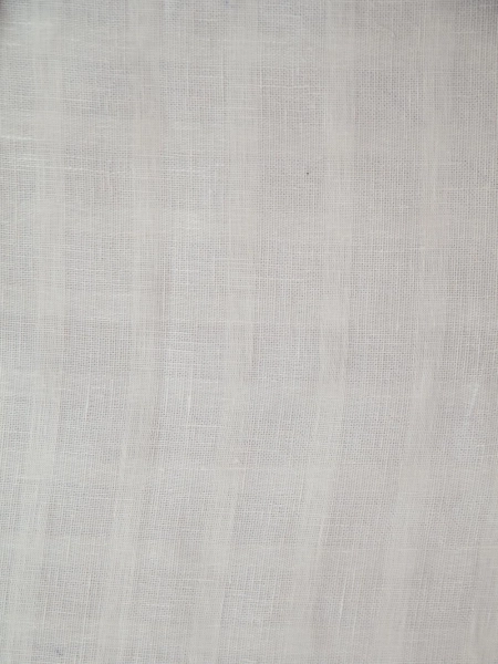 Льняная ткань Белая клетка арт.072