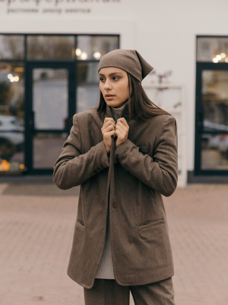 Жакет wool Parisian limited chocolate