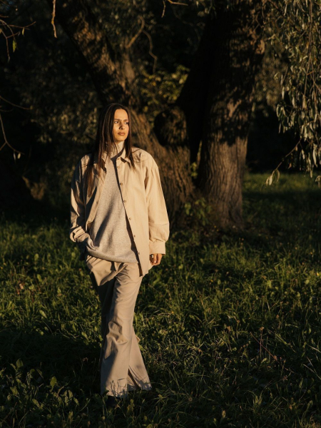 Рубашка flannel Liberty natural