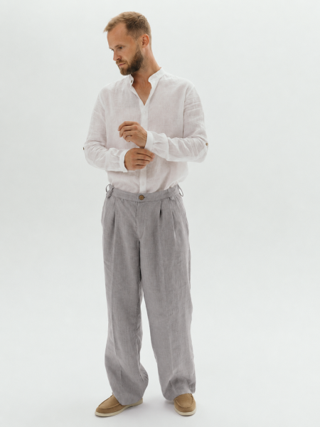 Брюки Wide limited grey
