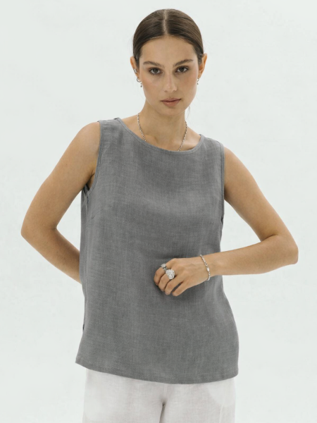 Топ Elle limited grey