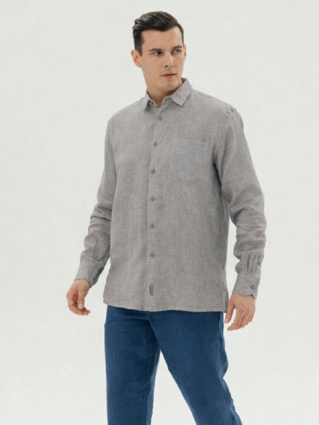 Рубашка Mont Blanc limited grey
